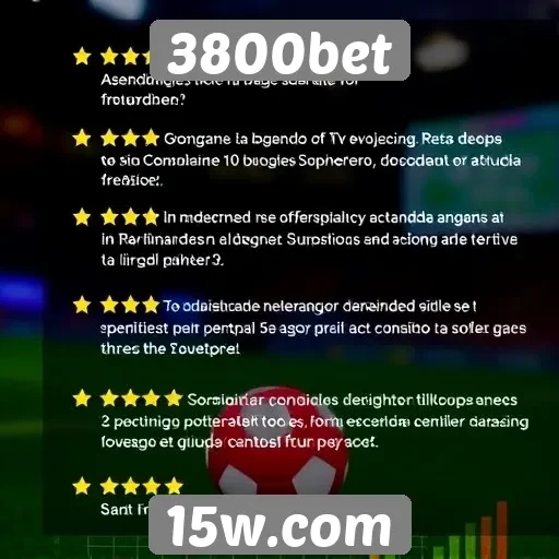 Feedback de jogadores sobre atendimento ao cliente no 3800bet