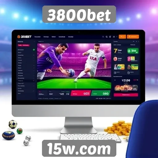 Interface amigável e navegação intuitiva em 3800bet